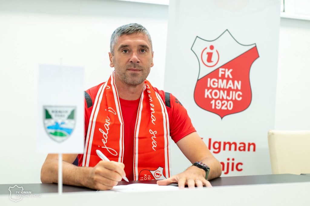 Dario Damjanović preuzeo klupu FK Igman Konjic